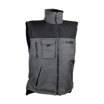 Gilet polyester Ripstop doublure polaire