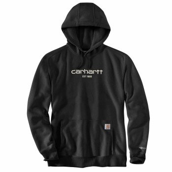 Sweat à capuche Force Noir Logo Graphique Homme