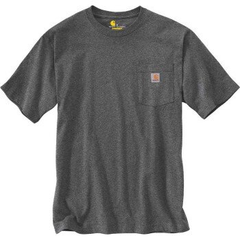 T-shirt Pocket Manches courtes Gris foncé Homme