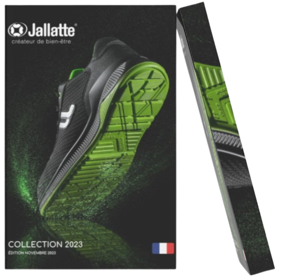 Mockup du catalogue Jallatte